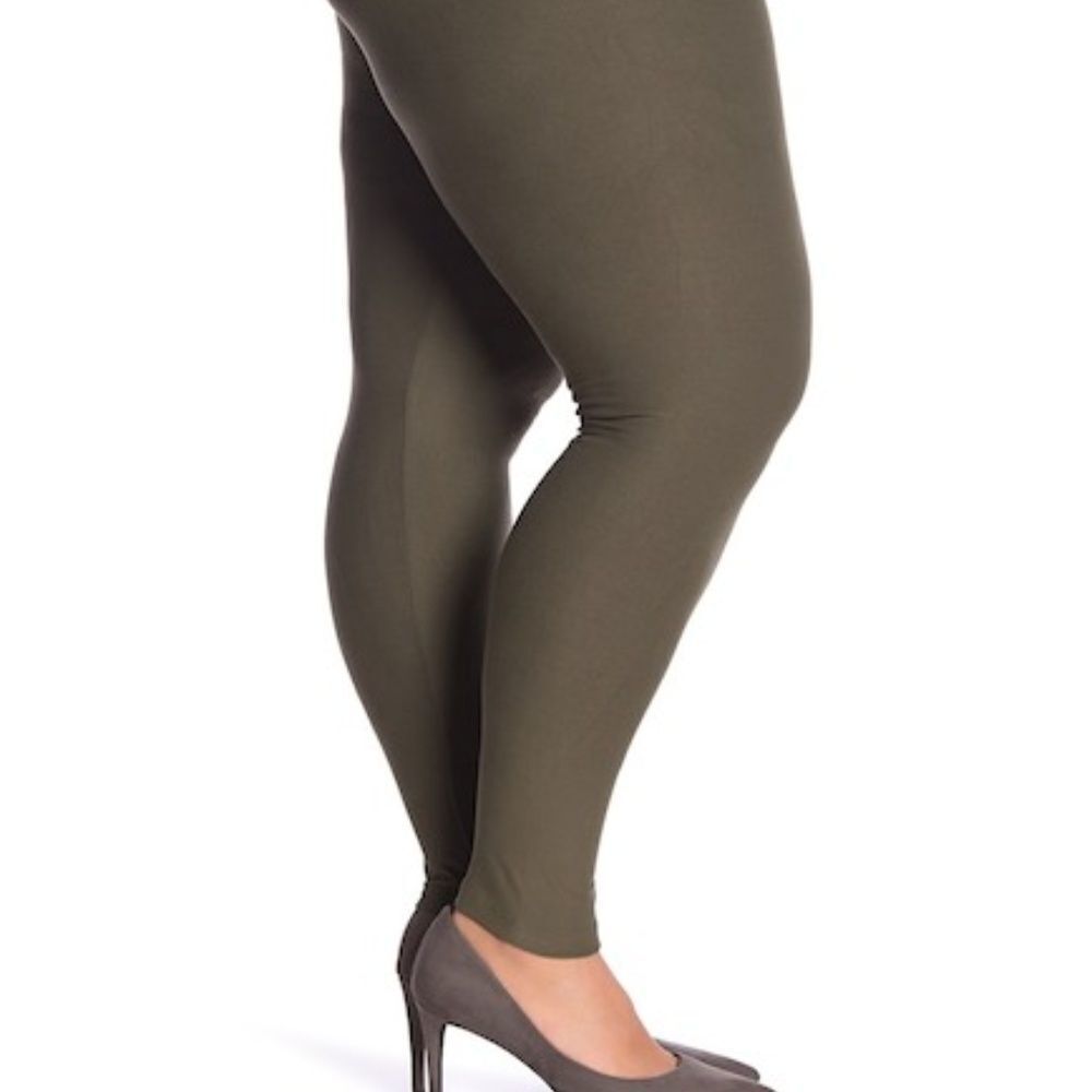 Derek Heart Brushed Jersey Leggings - Picture 4 of 6